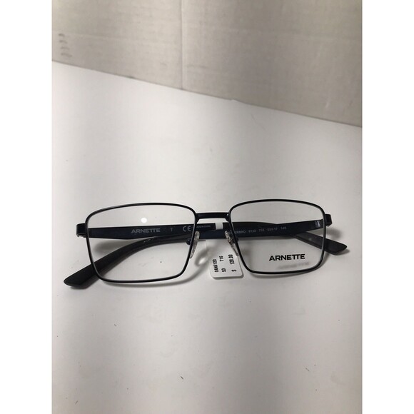 Arnette Vesterbro 6123 716 53-17-145 Mens Blue Transparent Full Rim Eyeglasses - Picture 1 of 8